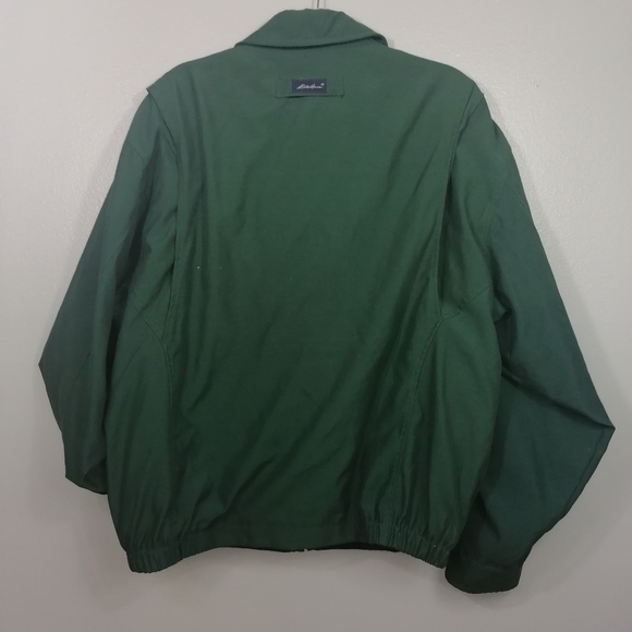 Vintage Eddie Bauer dark green bomber jacket - Picture 3 of 3